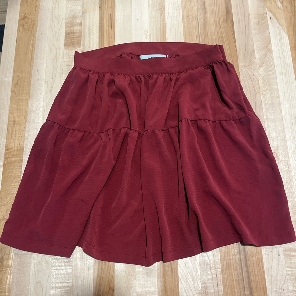 ASOS Burgundy Skirt - Size M